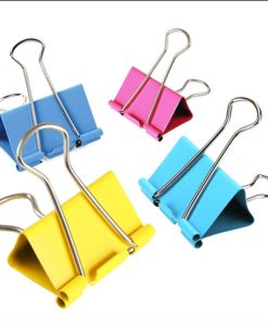 Kẹp giấy màu từ 15mm - 51mm