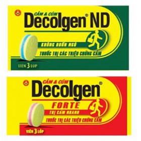 Thuốc cảm Decolgen
