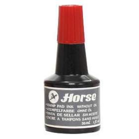 Mực dấu Horse đỏ