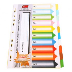 Phân trang giấy màu 12