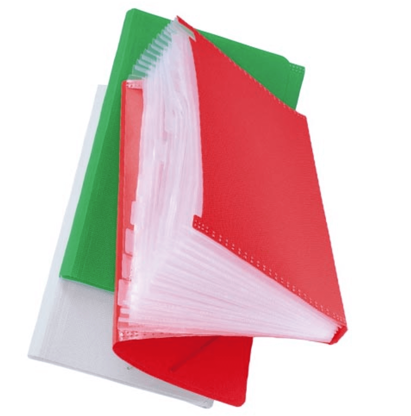 Cặp nhựa 12 ngăn thun