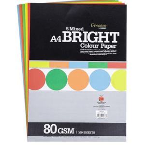 Giấy bìa Paperline A4 5 màu