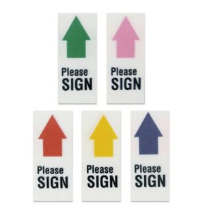 Giấy note Please Sign