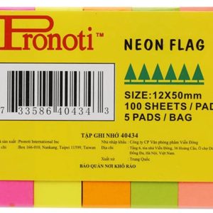 Giấy note Pronoti 5 màu 12x50mm
