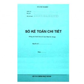 Sổ kế toán chi tiết